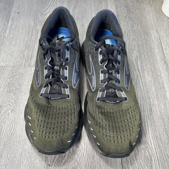 Brooks Glycerin GTS 20 men’s Size 12.5 D Med Running Shoes Black 1103831D020 main image 8